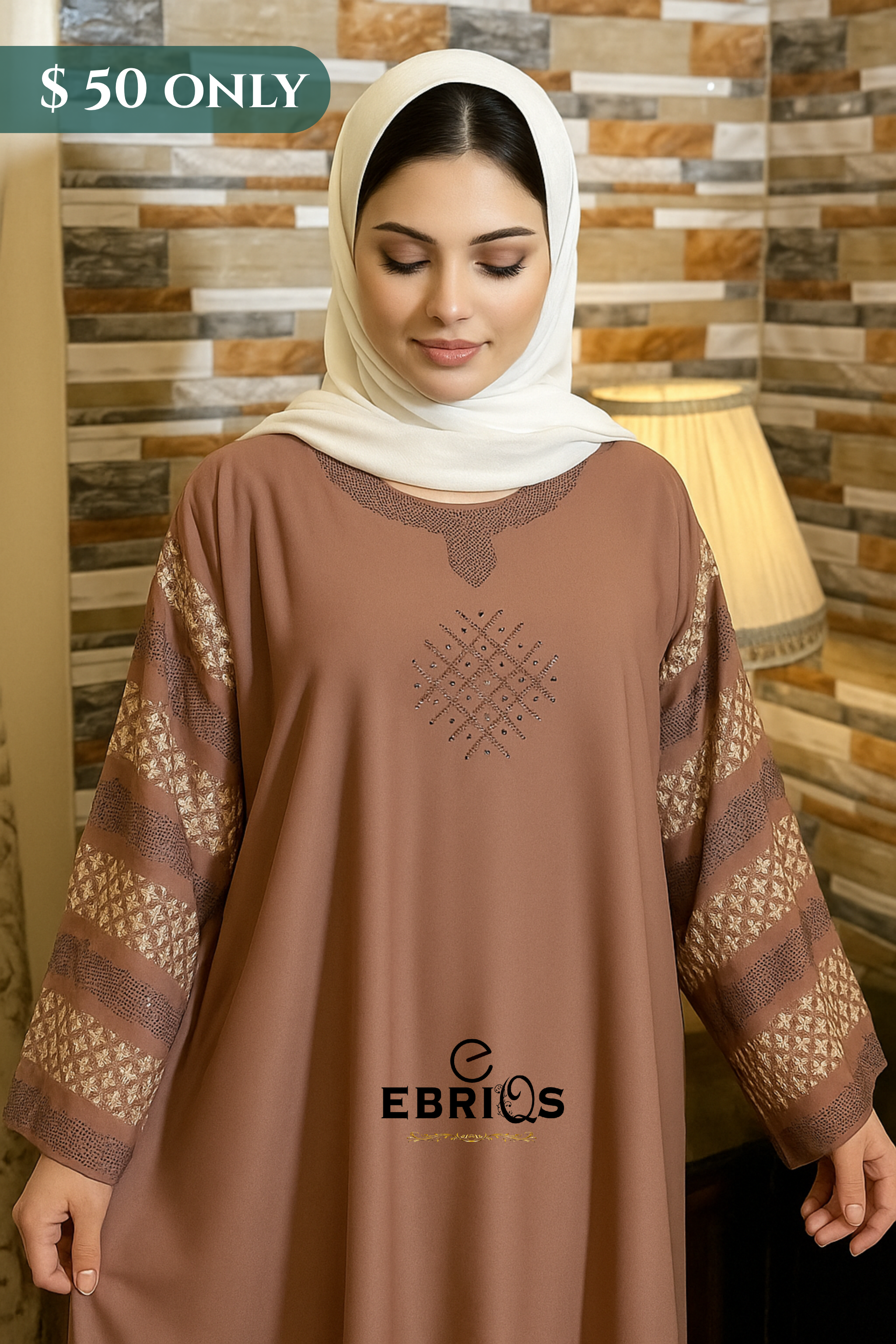 Beads Abaya -Islamic Abaya only $50