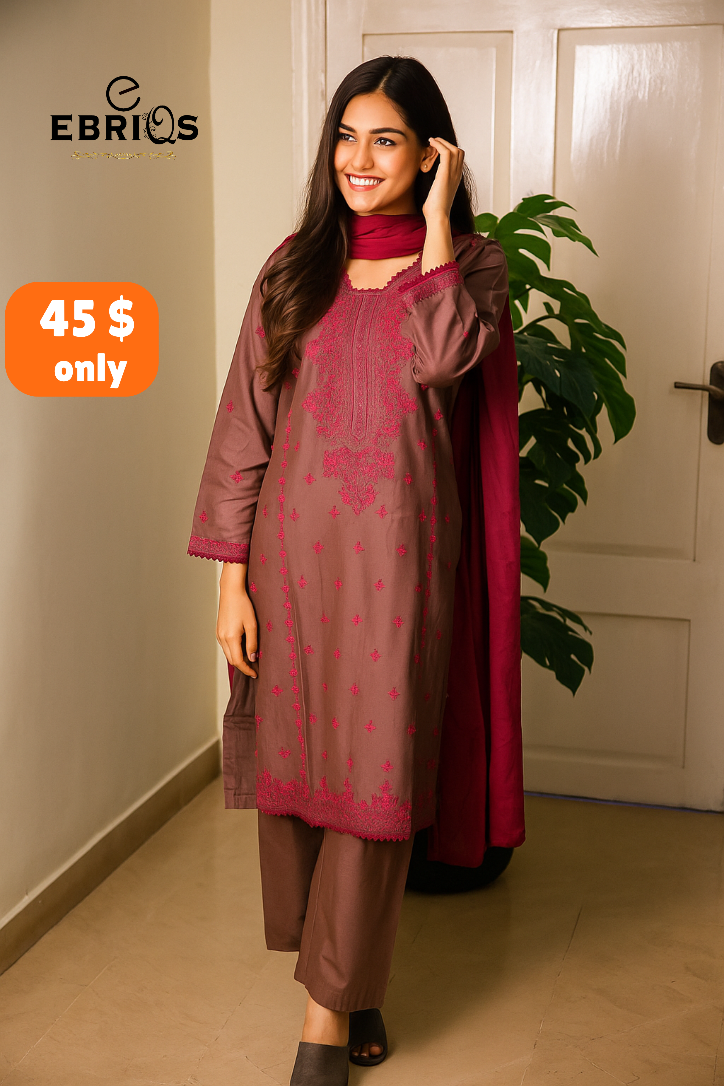 Soft lawn fabric – breathable