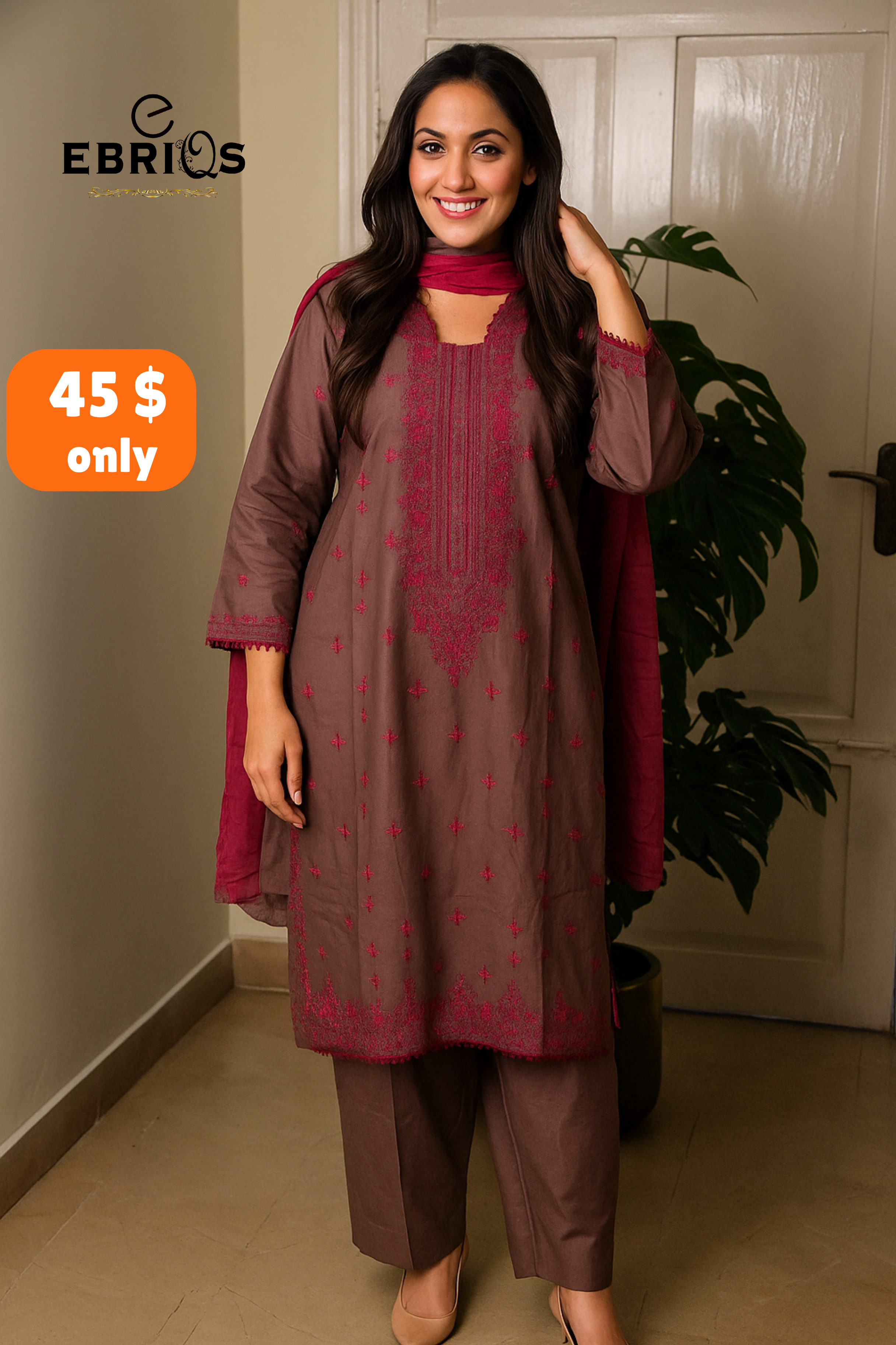 Soft lawn fabric – breathable