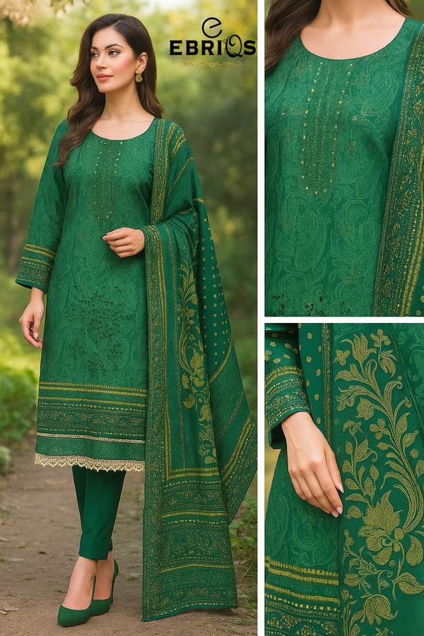 Perfect for festive gatherings | Linen 3-piece suit By Ebriqs