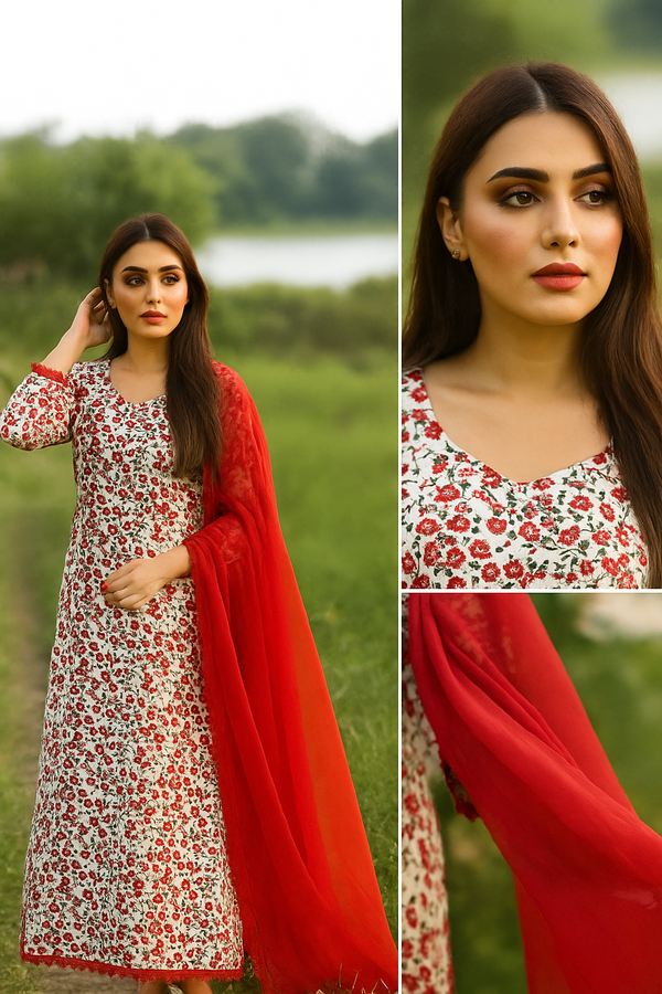 Satrangi Linen Maxi In Affordable Price -Don't Miss Out