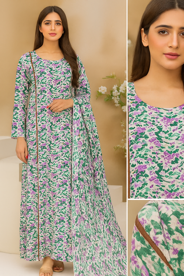 Affordable Linen Maxi with colorful Print