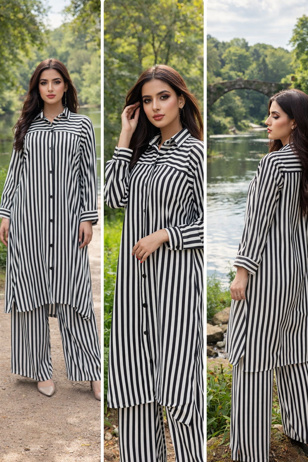 Western Striped Co-Ord Set