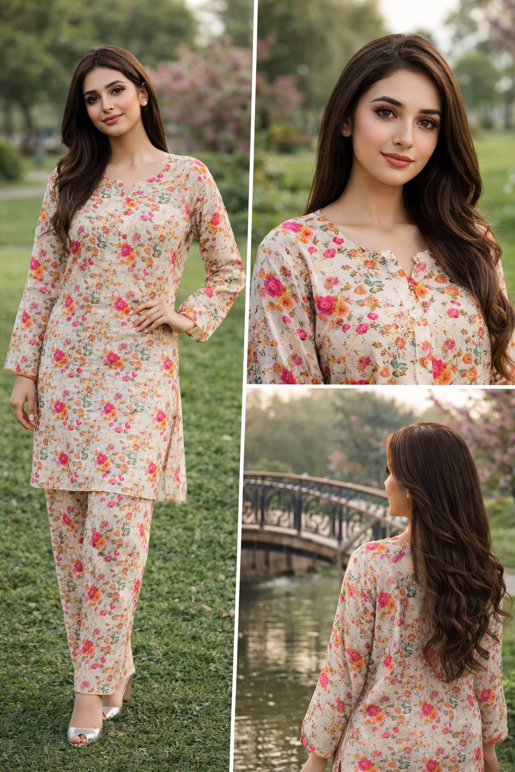 Floral Printed 2-Piece Co-Ord Set