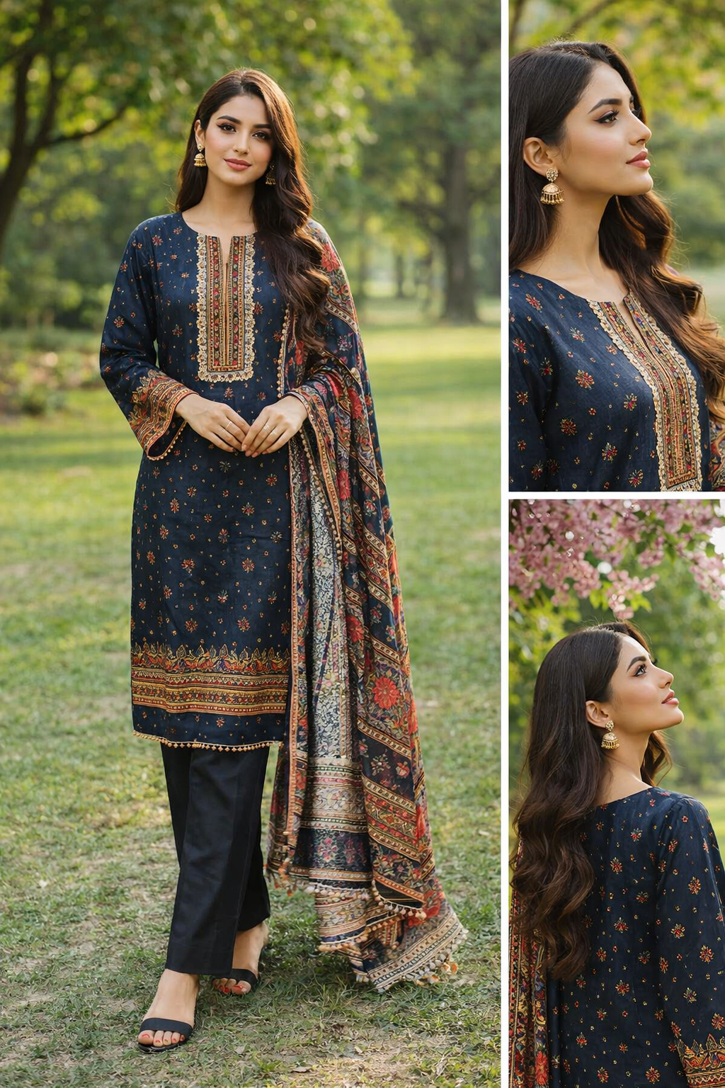 Ebriqs Midnight Navy 3PC Suit