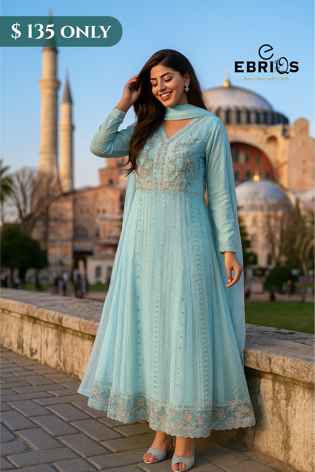 Anarkali Dress – $135 Only