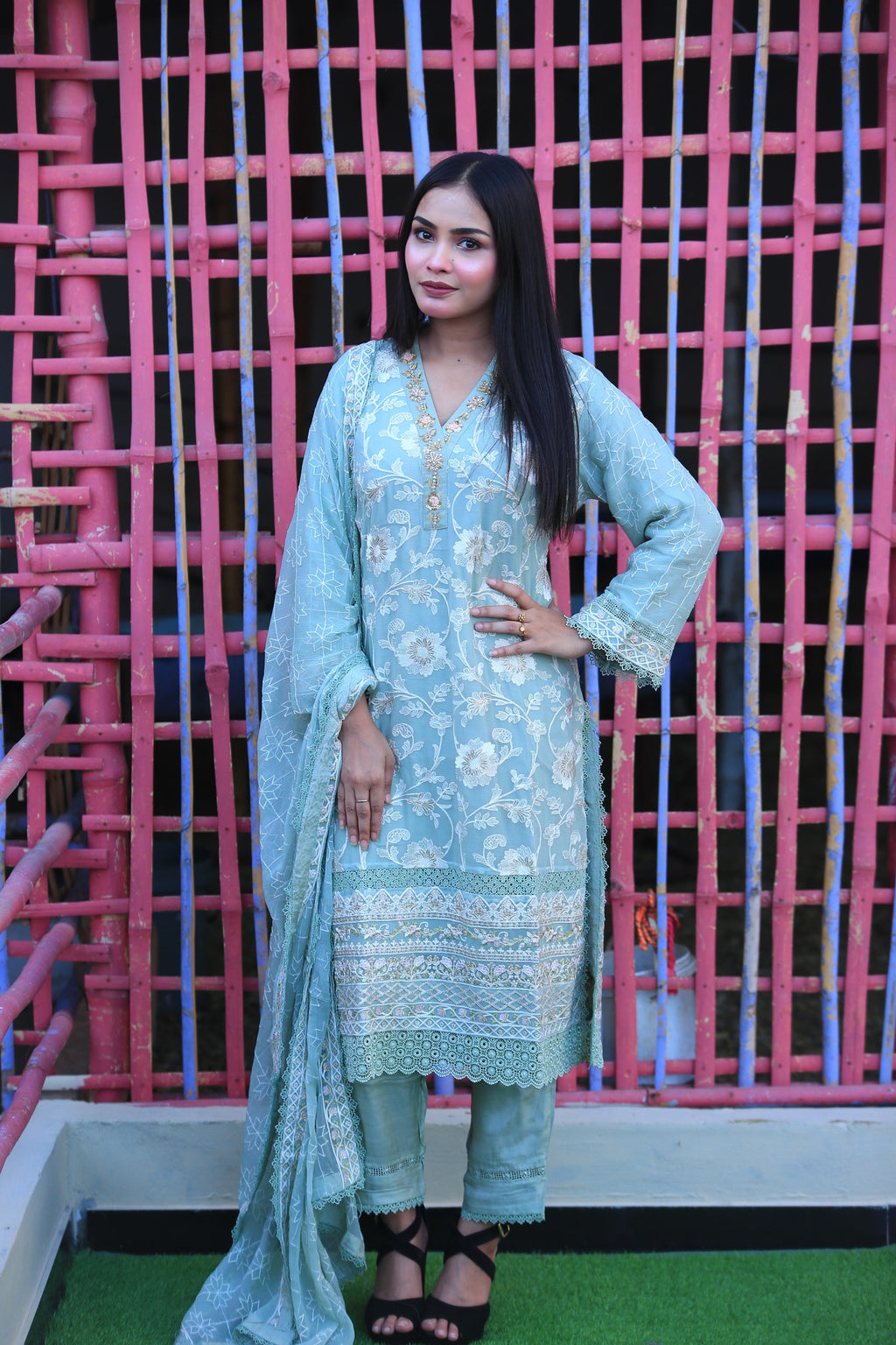 Luxury Chiffon Wedding Wear